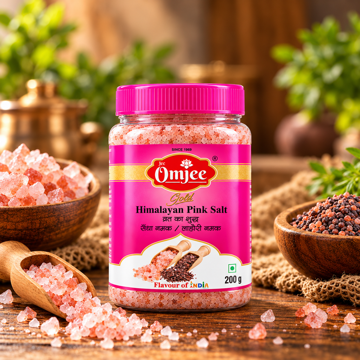 Sendha Namak Jar (Pink Salt) –  (सेंधा नमक जार )