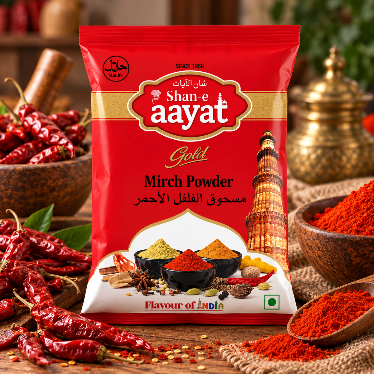 Shan-e-Aayat Mirch Powder (मिर्च पाउडर)